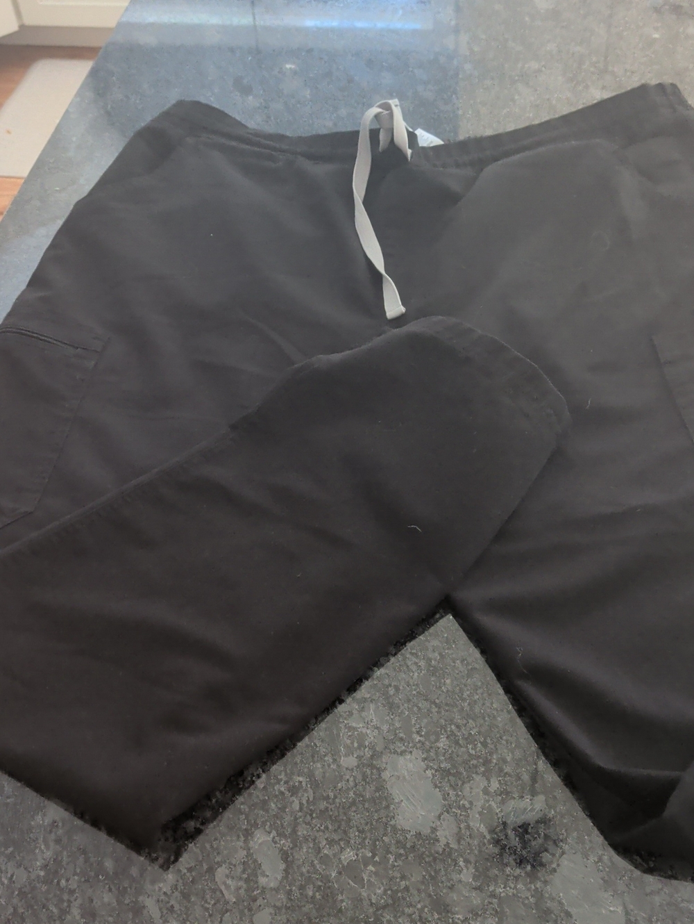 FIGS Technical Collection Straight Leg Pants Black XL